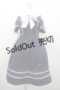 axes femme kawaii / オフショルセーラーワンピース  ネイビーＸ白 I-26-02-25-067-AX-OP-SA-ZI