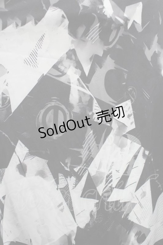 画像3: NieR Clothing / 総柄カーディガン  黒ｘ白 I-26-02-25-008-PU-TO-SA-ZI (3)