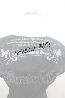 画像3: h.naoto Blood / セーラー襟イレヘムノースリーブワンピース  黒 I-26-02-25-078-HN-OP-TE-ZI