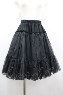 画像1: Hoshibako Works / チュールパニエ  黒 I-26-02-25-083-LO-SK-SA-ZI