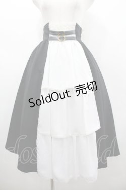 画像1: MIHO MATSUDA / スカート・ヴィフィール  黒Ｘ白 I-26-02-25-084-GO-SK-SA-ZI