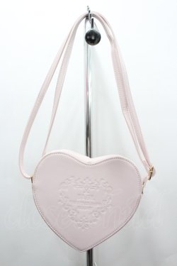 画像1: BABY,THE STARS SHINE BRIGHT / ノベルティ　ハートポシェット  ピンク I-26-02-25-096-BA-BG-SA-ZI