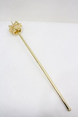 画像1: BABY,THE STARS SHINE BRIGHT / 蝶々王冠のクラウンセプター  ゴールド I-26-02-25-113-BA-AC-SA-ZI