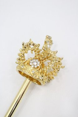 画像3: BABY,THE STARS SHINE BRIGHT / 蝶々王冠のクラウンセプター  ゴールド I-26-02-25-113-BA-AC-SA-ZI