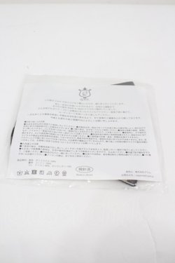 画像2: Q-pot. / キャンディ 布マスク  ブラック I-26-02-25-116-QP-ZA-SA-ZI