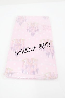 画像2: Nile Perch / お城プリントタイツ  ピンク I-26-02-25-119-LO-ZA-SA-ZI