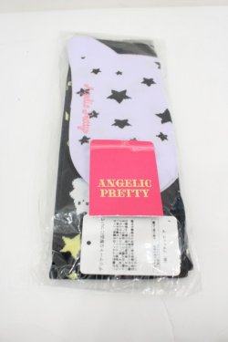 画像2: Angelic Pretty / Magical Milk Catsオーバーニー  黒 I-26-02-25-124-AP-ZA-SA-ZI