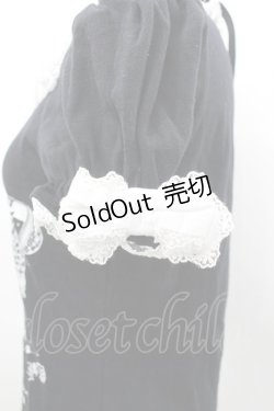 画像4: PUTUMAYO / 妖精プリント半袖カットソー  黒Ｘ白 I-26-02-25-014-PT-TO-SA-ZI