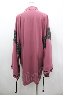 画像2: AXES-X / 小紋柄羽織 L ピンク I-26-02-28-033-LO-TO-SA-ZI