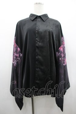 画像1: REZEN / 枝垂桜和袖シャツ M 桜色 I-26-02-28-034-LO-BL-SA-ZI