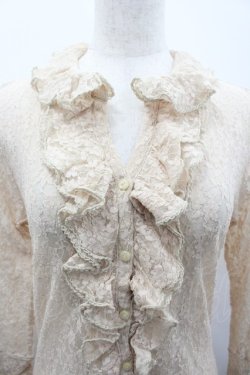 画像3: INGEBORG / レース総柄ブラウス  ベージュ I-26-02-28-042-LO-BL-SA-ZI