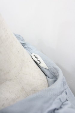 画像4: INGEBORG / ピコフリルピンタックブラウス  サックス I-26-02-28-044-LO-BL-SA-ZI