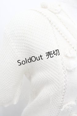 画像5: PINK HOUSE / カメリアモチーフニットセーラー襟トップス  生成り I-26-02-28-048-LO-TO-SA-ZI