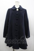 Ank Rouge / ビジューボタンコート  ネイビー I-26-02-28-067-CA-CO-SA-ZI