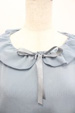 画像3: FCL / ティアードワンピース 3L サックス I-26-02-28-074-LO-OP-SA-ZI (3)
