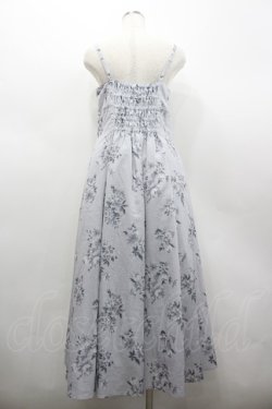 画像2: Maison de FLEUR Ayaka Sasaki / フラワープリントワンピース  グレー I-26-02-28-075-LO-OP-SA-ZI