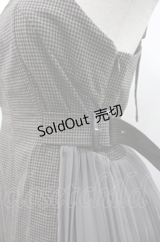画像3: LOLITAその他(お買取対象外) / チェック&プリーツ切替ジャンパースカート  グレー I-26-02-28-079-LO-OP-SA-ZI (3)