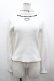 画像1: MA*RS / 襟ワントーンハートくり抜きテレコトップス  ホワイト×ホワイト I-26-02-28-009-0-TO-TE-ZI (1)