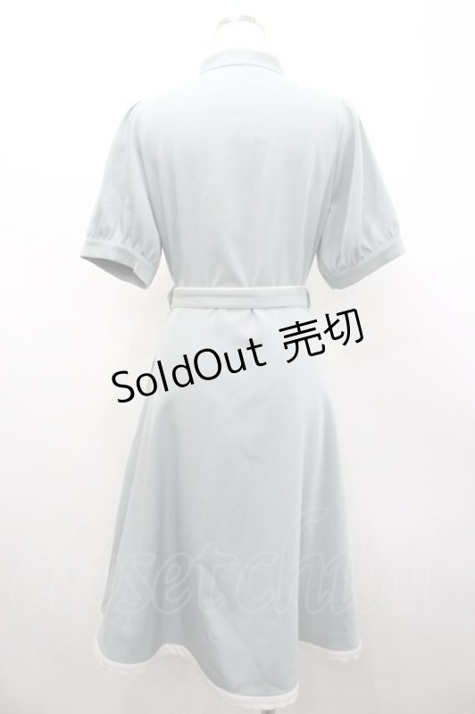 画像2: Fi.n.t / パイピングボウタイワンピース  ミント I-26-02-28-086-CA-OP-SA-ZI (2)