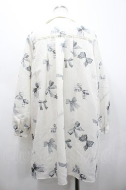 画像2: Ank Rouge / Favorite Ribbonシャツワンピース M アイボリー I-26-02-28-088-CA-OP-TE-ZI