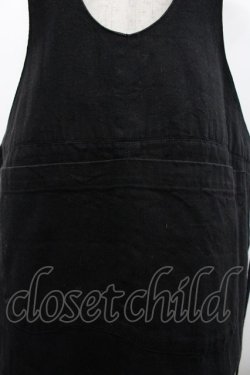 画像3: INGEBORG / ポケットデザインジャンパースカート  黒 I-26-02-28-103-LO-OP-SA-ZI