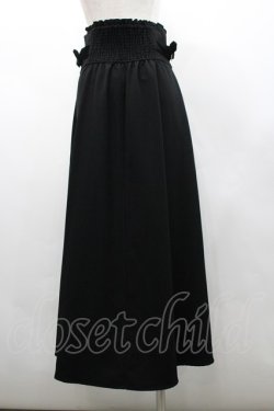 画像2: axes femme / センタージップロングスカート M 黒 I-26-02-28-110-AX-SK-SA-ZI