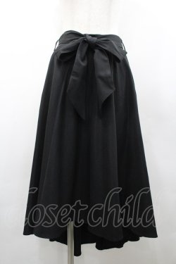 画像1: axes femme / ポケットフィッシュテールスカート  黒 I-26-02-28-111-AX-SK-SA-ZI