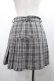 画像2: Jnorii / チェックプリーツスカパン  グレーチェック I-26-02-28-120-LO-PA-SA-ZI (2)