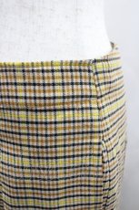 画像3: Candy Stripper / CHECK TACKED PANTS 1 ブラウン I-26-02-28-121-PU-PA-SA-ZI (3)