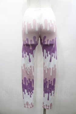 画像2: ACDC RAG / タレレギンス  白×ピンク×パープル I-26-02-28-122-PU-PA-TE-ZI