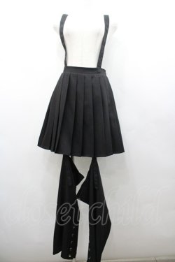 画像1: Amavel / Rockin' Girl レッグカバー付きスカパン  黒 I-26-02-28-124-CA-SK-SA-ZI