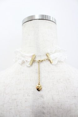 画像2: Angelic Pretty / レースハートチャームチョーカー  白 I-26-02-28-127-AP-AC-SA-ZI