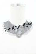 Chill Outs / リボンストーンレースチョーカー  黒 I-26-02-28-129-LO-AC-SA-ZI