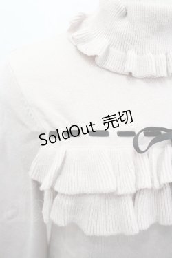 画像3: Ank Rouge / リボン通しタートルニットプルオーバー M ピンク I-26-02-28-013-CA-TO-TE-ZI