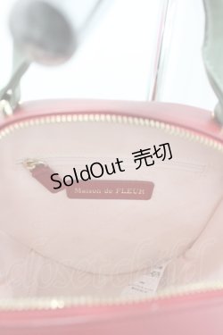 画像3: Maison de FLEUR / いちごパールショルダーバッグ  赤 I-26-02-28-147-LO-BG-SA-ZI