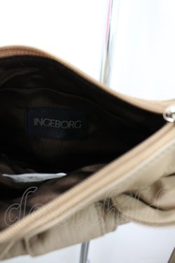 画像3: INGEBORG / レザーリボンショルダーバッグ  ベージュ I-26-02-28-151-LO-BG-SA-ZI