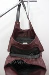 画像3: axes femme / ローズモチーフレザーハンドバッグ  ボルドー I-26-02-28-156-AX-BG-SA-ZTK047 (3)