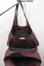画像3: axes femme / ローズモチーフレザーハンドバッグ  ボルドー I-26-02-28-156-AX-BG-SA-ZTK047 (3)
