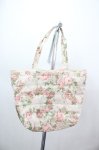 画像2: PINK HOUSE / 薔薇プリントトートバッグ  ピンク I-26-02-28-160-LO-BG-SA-ZTK047 (2)