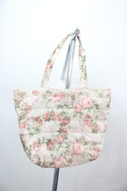 画像2: PINK HOUSE / 薔薇プリントトートバッグ  ピンク I-26-02-28-160-LO-BG-SA-ZI
