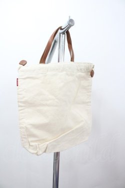 画像3: PINK HOUSE / おんなのこプリントトートバッグ  アイボリー I-26-02-28-161-LO-BG-SA-ZI