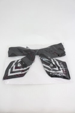 画像1: HIDOLATRAL THEODOL / クソデカリボンクリップ  黒 I-26-02-28-173-0-AC-SA-ZI