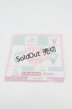画像1: SWIMMER / SWIMMER Ribbonハンドタオル   I-26-02-28-192-EL-ZA-SA-ZI