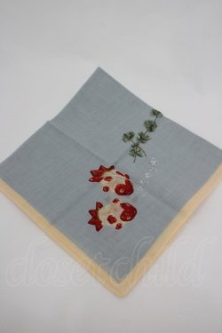 画像1: WONDERFUL WORLD / ハンカチ   I-26-02-28-199-LO-ZA-SA-ZI