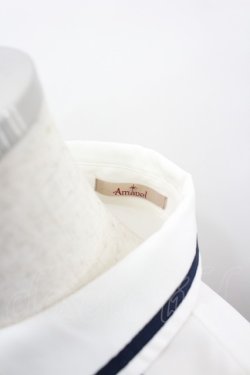 画像3: Amavel / Emblemクロスタイブラウス  白 I-26-02-28-002-CA-BL-SA-ZI