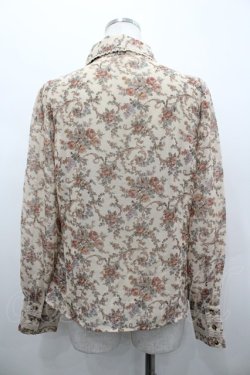 画像2: axes femme / ミュルーズ染色美術館コラボブラウス  ベージュ I-26-02-28-020-AX-BL-SA-ZI