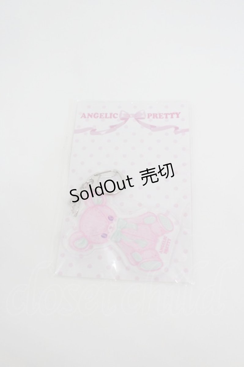画像1: Angelic Pretty / はにかみベアーアクリルキーホルダー  ピンク I-26-02-28-222-AP-ZA-SA-ZI (1)