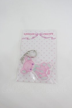 画像1: Angelic Pretty / はにかみベアーアクリルキーホルダー  ピンク I-26-02-28-222-AP-ZA-SA-ZI