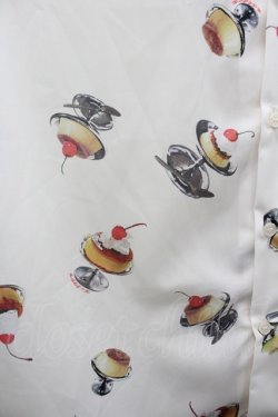 画像3: AXES-X / レトロプリンPT半袖シャツ S アイボリー I-26-02-28-029-LO-BL-SA-ZI