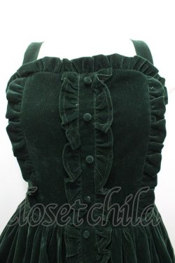 画像3: axes femme kawaii / ベルベットドールジャンスカ  グリーン I-26-03-02-035-AX-OP-SA-ZI